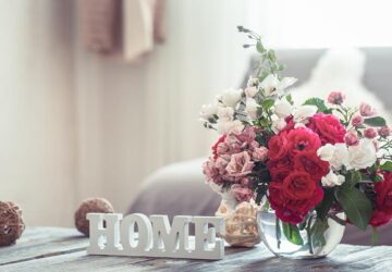 centro de mesa con flores